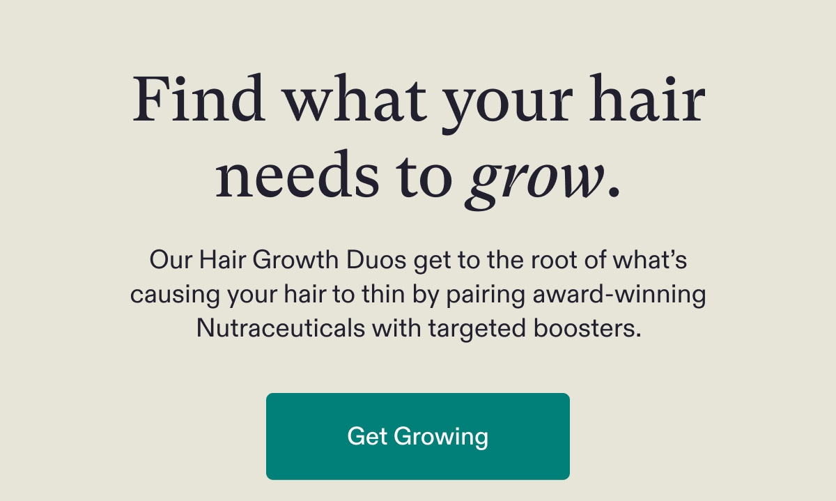 Boost your hair growth. Nutrafol
